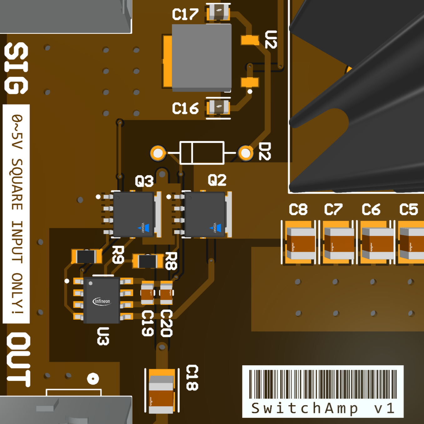 Custom circuit board design layout
