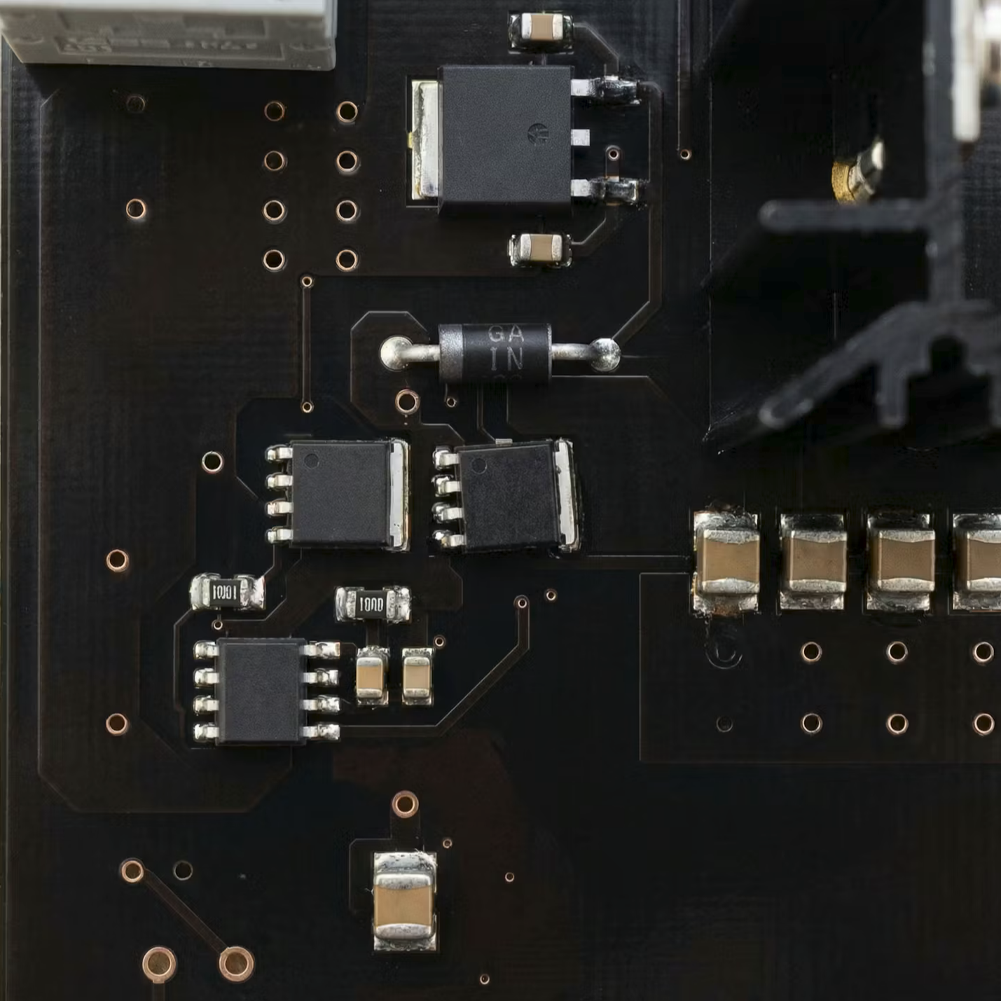 Fabricated prototype hardware assembly